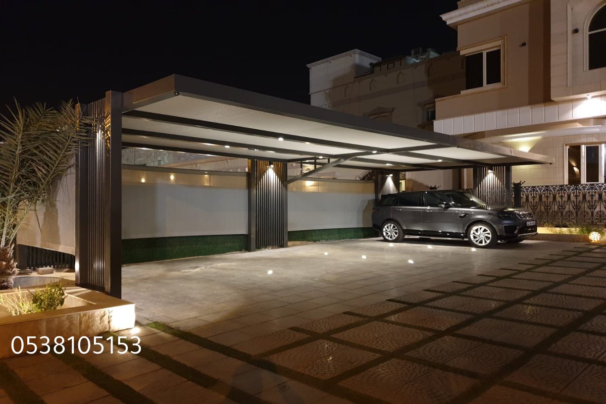 تصميم وتنفيذ مظلات سيارات داخلية بتصاميم أنيقة وعملية